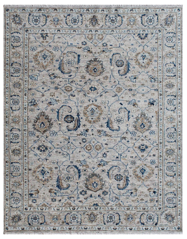 Grey Époque Hand Knotted Heritage Couture Rug