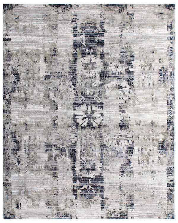 Ashen Twilight Hand Knotted Rug