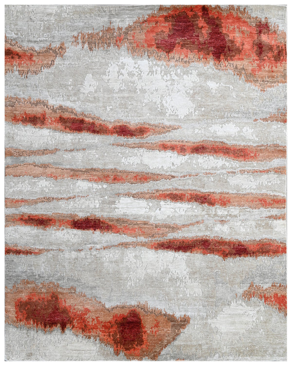 Ember Dunes Hand Knotted Rug