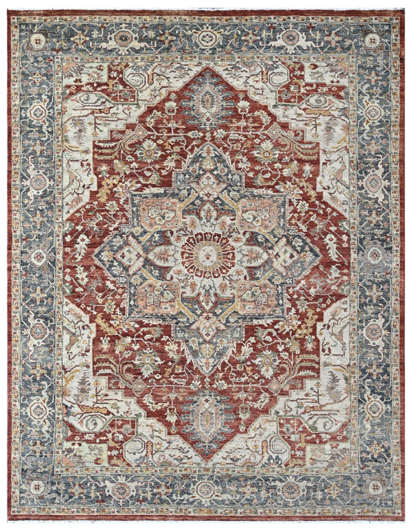 Regal Tabriz Hand Knotted Wool Rug