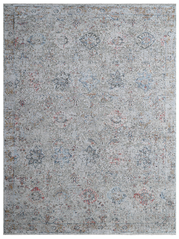 Luxury Hand Knotted Wool Area Rug | Vintage Persian Style