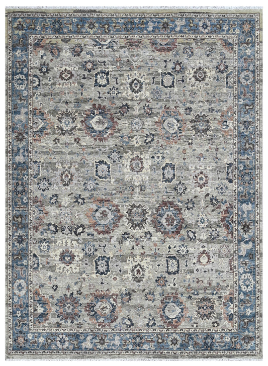 Luxury Hand Knotted Wool Area Rug | Vintage Persian Carpet
