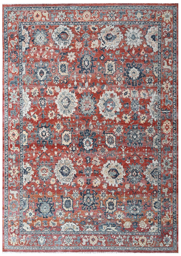 Opus Antique Rust Hand Knotted Royal Oxidized Rug