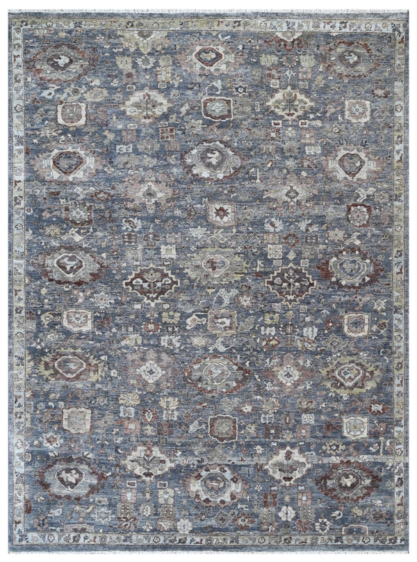 Steel Obscura Oxidized Hand Knotted Rug