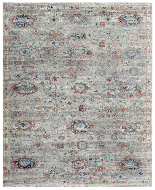 Desert Loom Hand Knotted Wool Vintage Rug