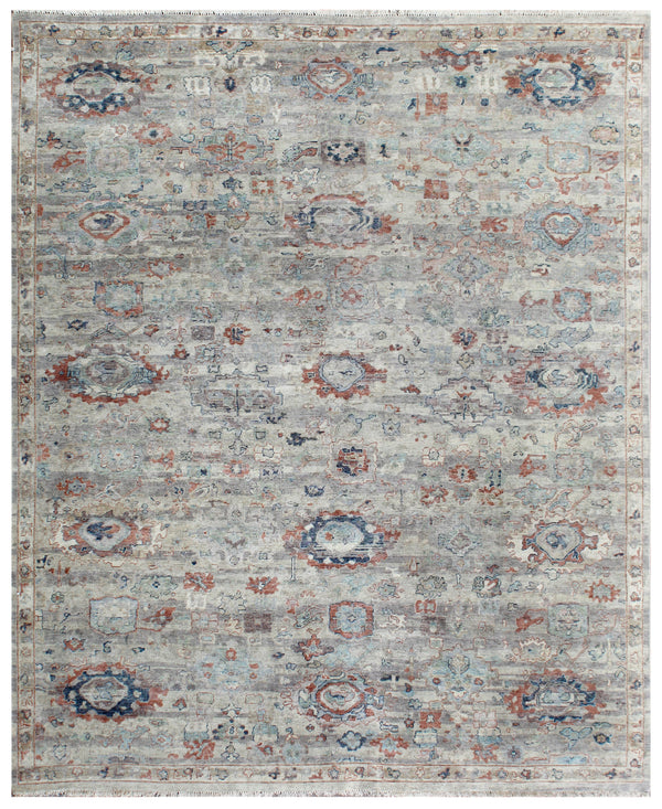 Desert Loom Hand Knotted Wool Vintage Rug