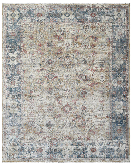 Heritage Mist Vintage Wool Area Rug