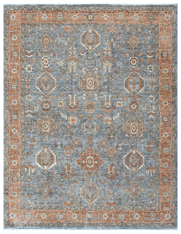 Heriz Persian Hand Knotted Wool Rug