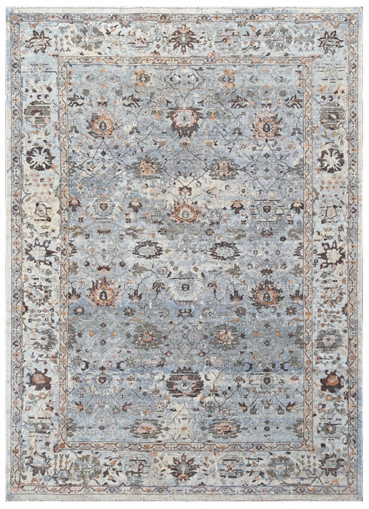 Arctic Mist Hand Knotted Wool Rug