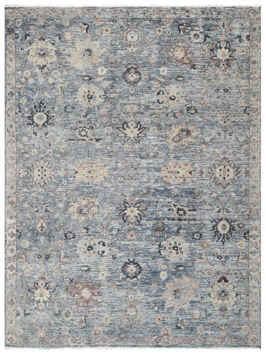 Silver Mist Artisan Hand Knotted Rug