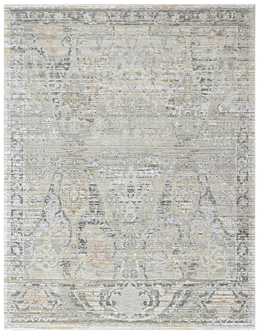 Royal Flax Hand Knotted Rug – Soft Heritage Design