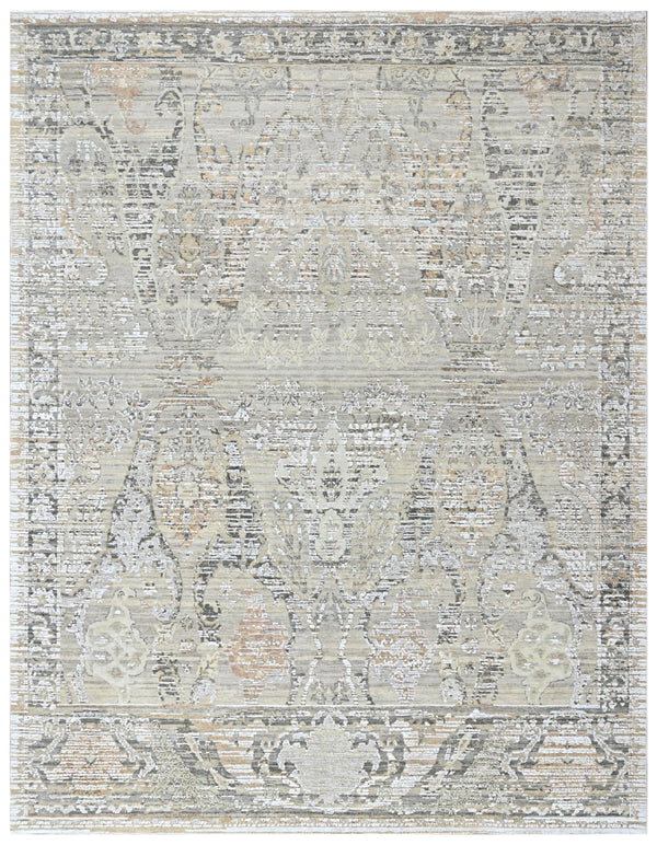 Royal Flax Hand Knotted Rug – Soft Heritage Design