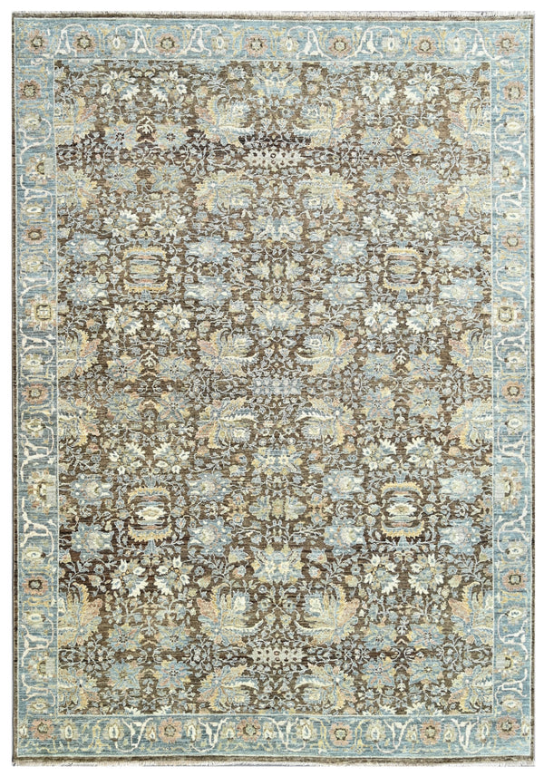 Hazelmoor Mahal Hand Knotted Wool Rug