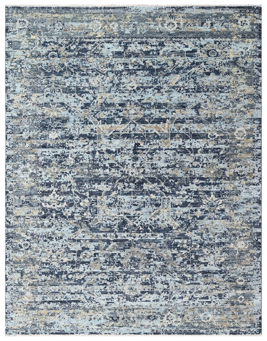 Midnight Heritage Hand Knotted Wool Rug