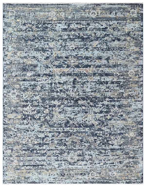 Midnight Heritage Hand Knotted Wool Rug