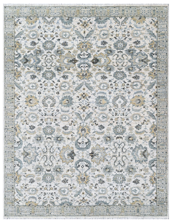Marble Lattice Hand Knotted Wool Rug