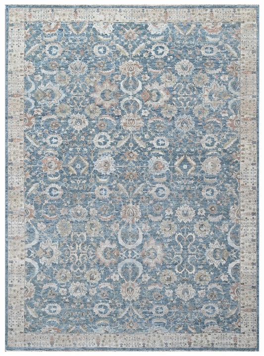 Coastal Heirloom Hand Knotted Wool Rug
