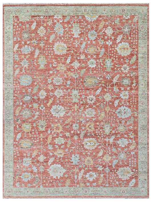 Blush Heritage Hand Knotted Wool Rug