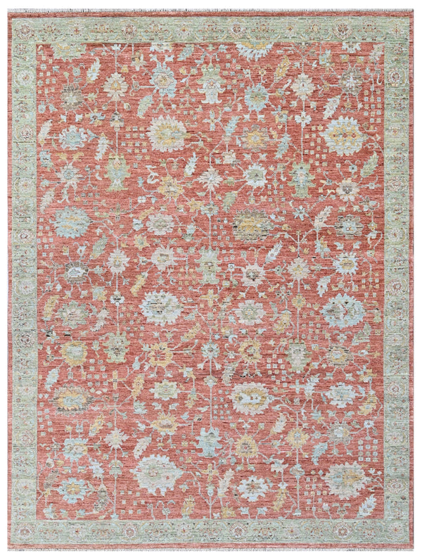 Blush Heritage Hand Knotted Wool Rug