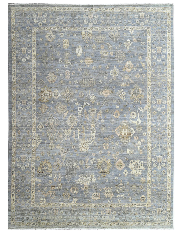 Twilight Ledger Hand Knotted Wool Rug