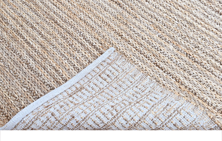 Coastal Triplete Weave Hand Woven 100% Natural Jute Rug