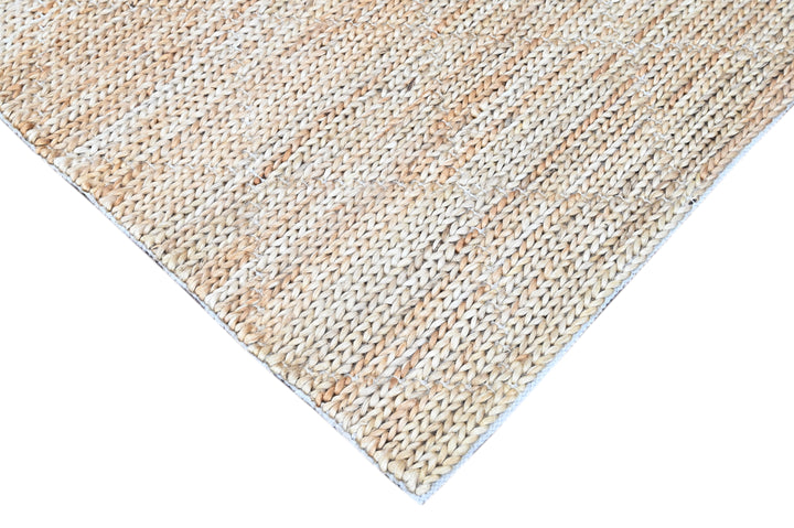 Nomad Diamond Hand Woven 100% Natural Jute Rug