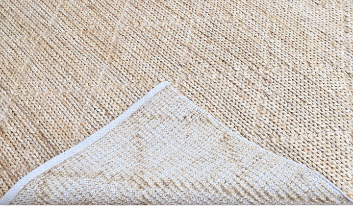 Nomad Diamond Hand Woven 100% Natural Jute Rug