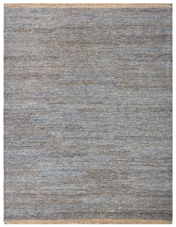 Storm Mist Hand Knotted Jute Area Rug