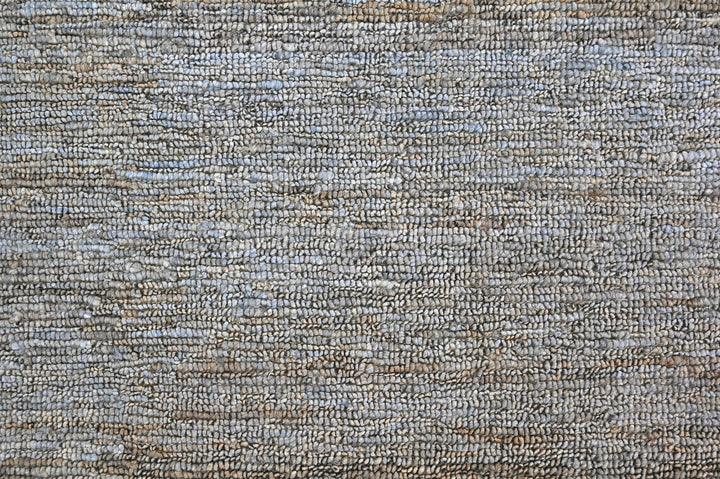 Storm Mist Hand Knotted Jute Area Rug