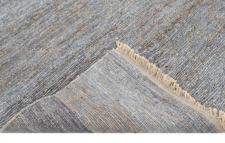 Storm Mist Hand Knotted Jute Area Rug