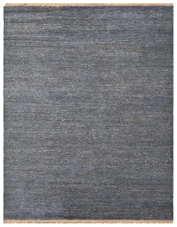 Indigo Stone Hand Knotted Jute Area Rug