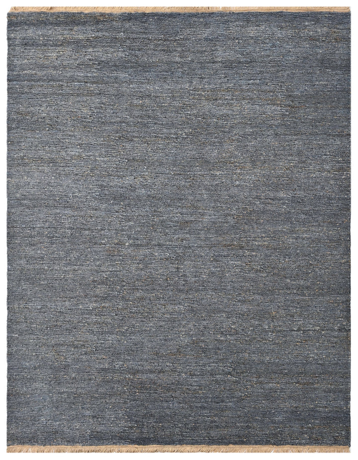 Indigo Stone Hand Knotted Jute Area Rug