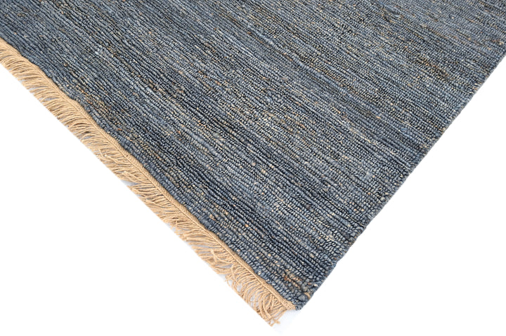Indigo Stone Hand Knotted Jute Area Rug