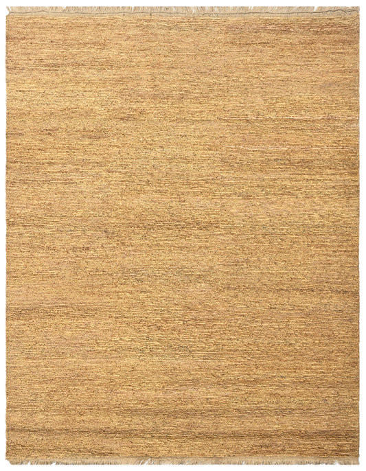 Golden Earth Hand Knotted Jute Area Rug
