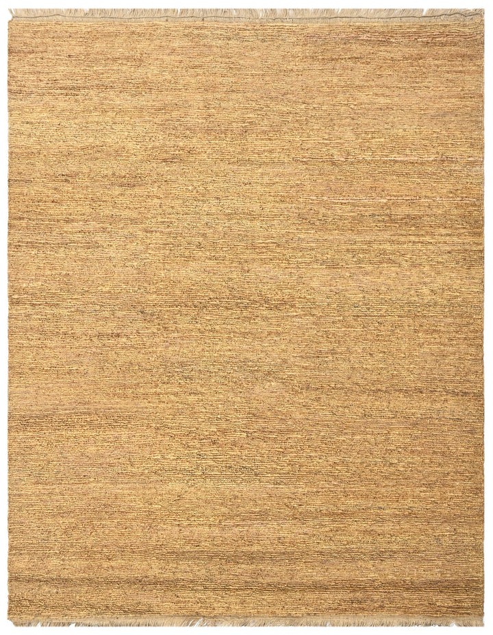 Golden Earth Hand Knotted Jute Area Rug