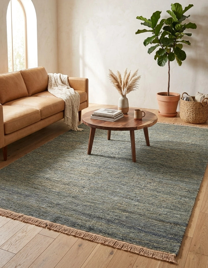Olive Grove Hand Knotted Jute Area Rug