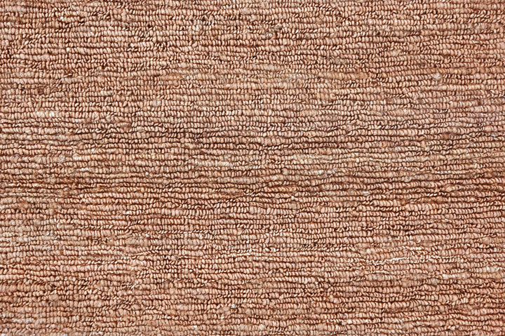 Terracotta Luxe Hand Knotted Jute Area Rug