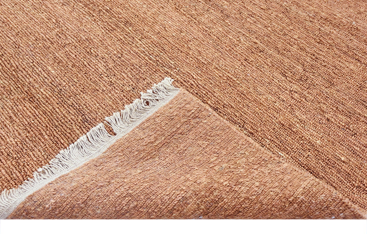 Terracotta Luxe Hand Knotted Jute Area Rug