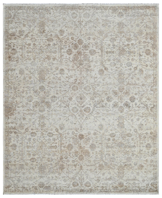 Honey Dew Hand Knotted Wool Area Rug