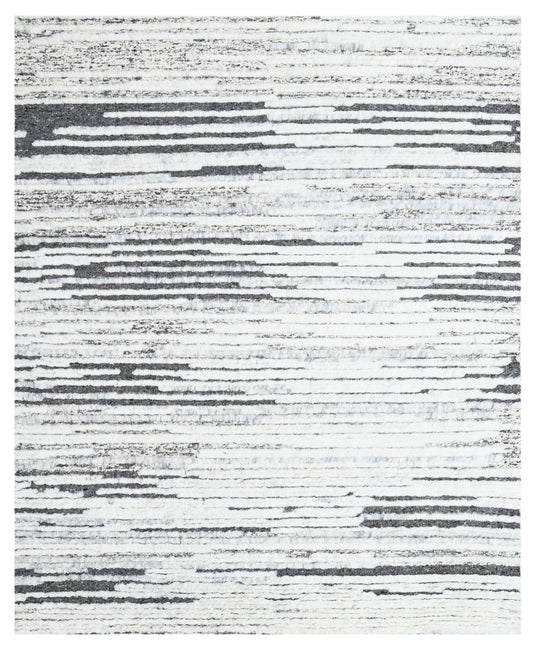 Stratus Grey Hand Knotted Rug