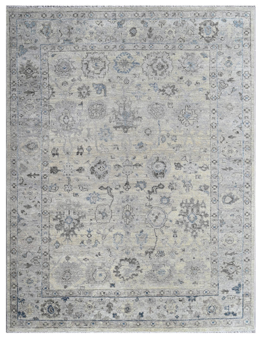 Arctic Mist Hand Knotted Wool Rug