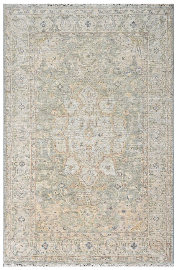 Moss Haven Hand Knotted Wool Rug