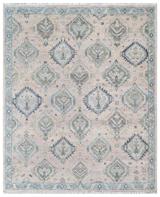 Blush Haven Hand Knotted Wool Rug