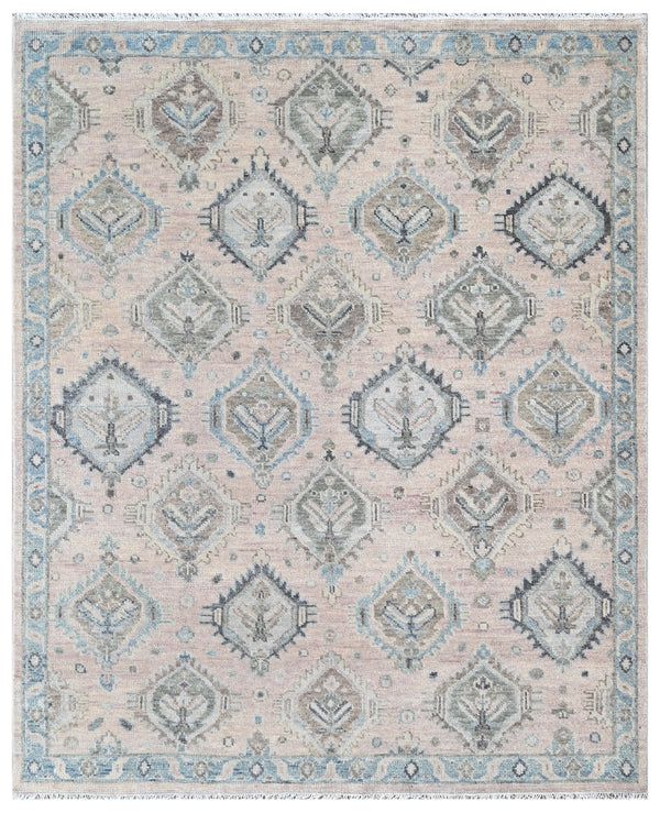 Blush Haven Hand Knotted Wool Rug