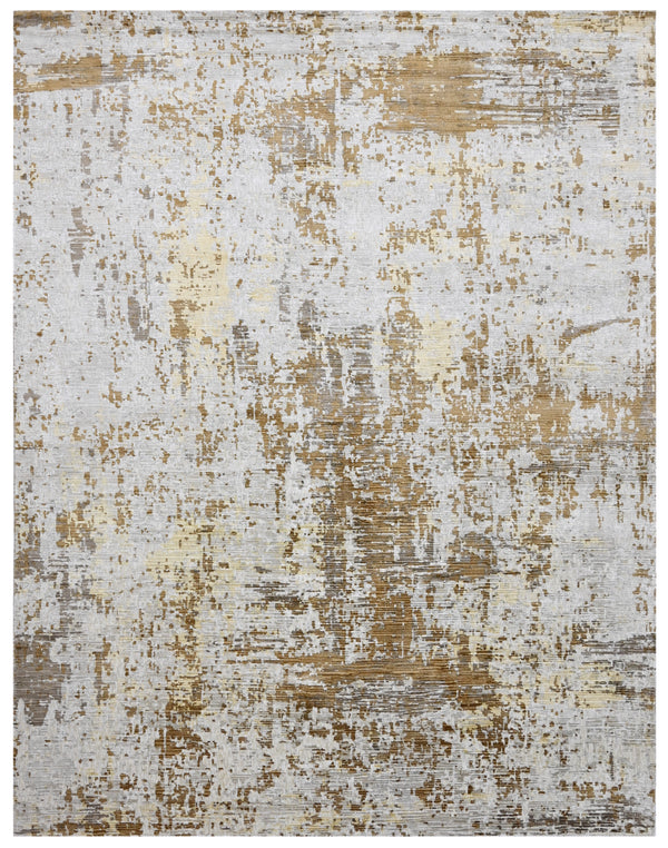 Bronze Horizon Printed Handloom Rug