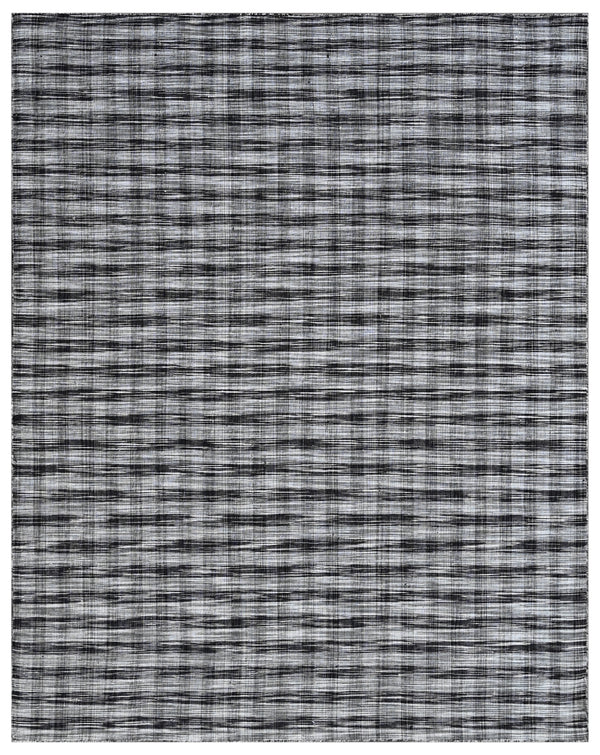 Black Modern Hand Woven Area Rug