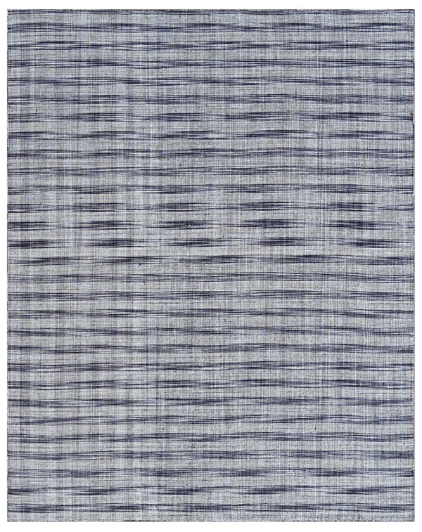 Navy Modern Hand Woven Area Rug