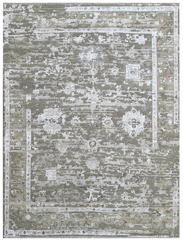Stone Veil Hand Knotted Rug