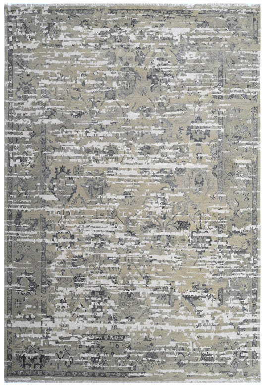 Moonstone Fade Artisan Hand Knotted Rug