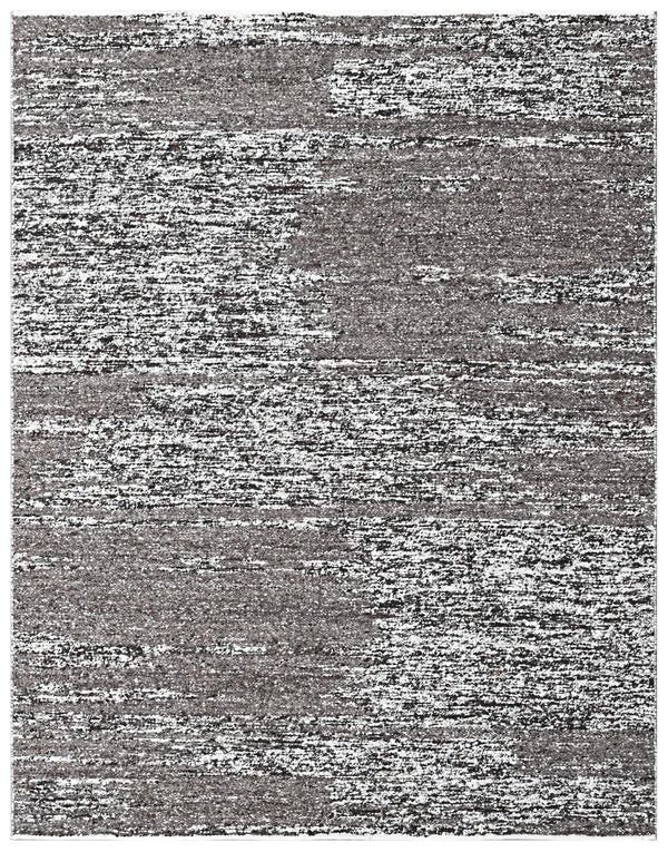Modern Tan Textured Wool Dhurrie